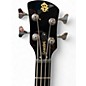 Used Spector legend 4 classic Trans Black Electric Bass Guitar