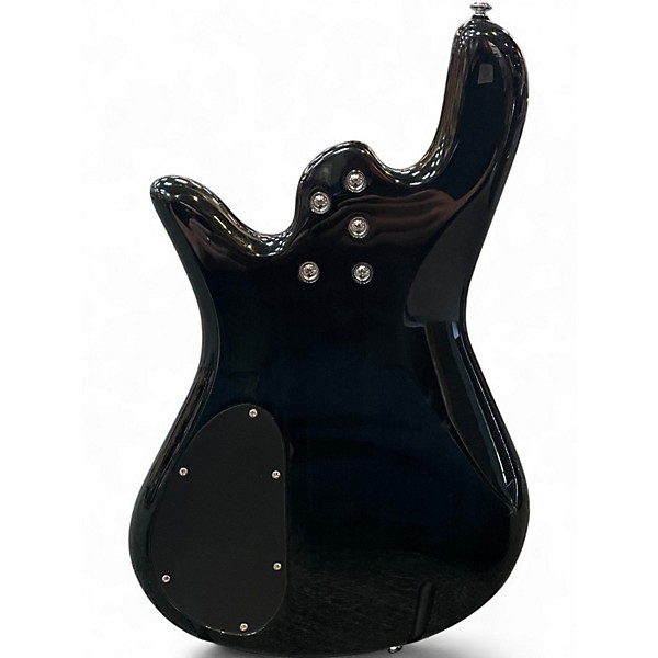 Used Spector legend 4 classic Trans Black Electric Bass Guitar