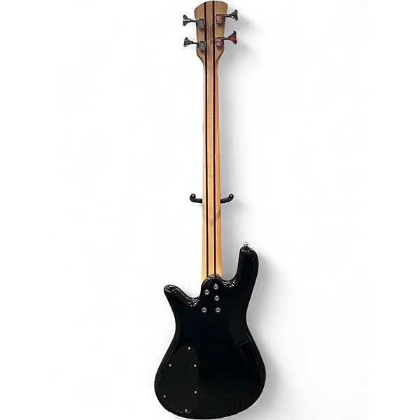 Used Spector legend 4 classic Trans Black Electric Bass Guitar