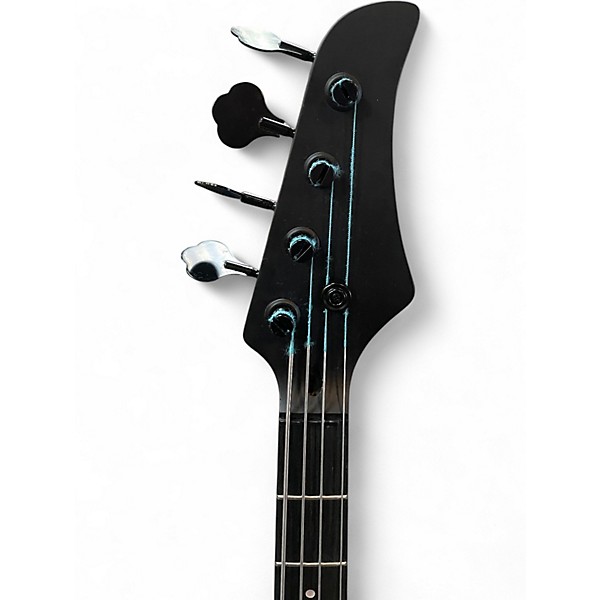 Used Miscellaneous double cut Black Electric Bass Guitar