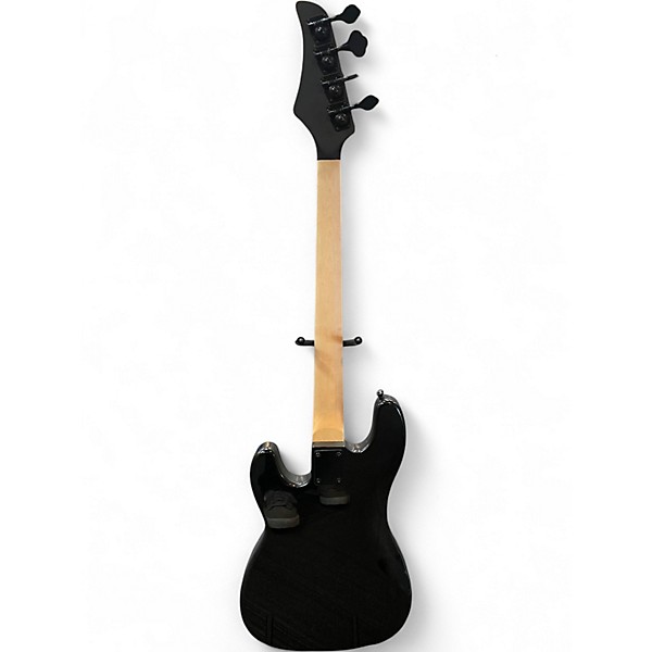 Used Miscellaneous double cut Black Electric Bass Guitar