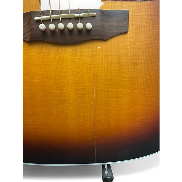 Used Guild D40 Sunburst Acoustic Electric Guitar