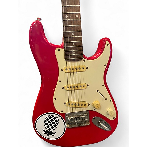 Used 2006 Squier Mini Affinity Stratocaster Dakota Red Electric Guitar