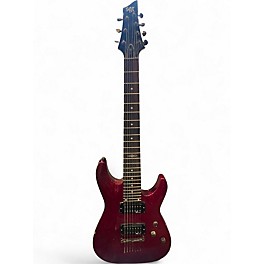 Used Schecter Guitar Research SGR C7 Candy Apple Red Solid Body Electric Guitar