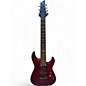 Used Schecter Guitar Research SGR C7 Candy Apple Red Solid Body Electric Guitar thumbnail