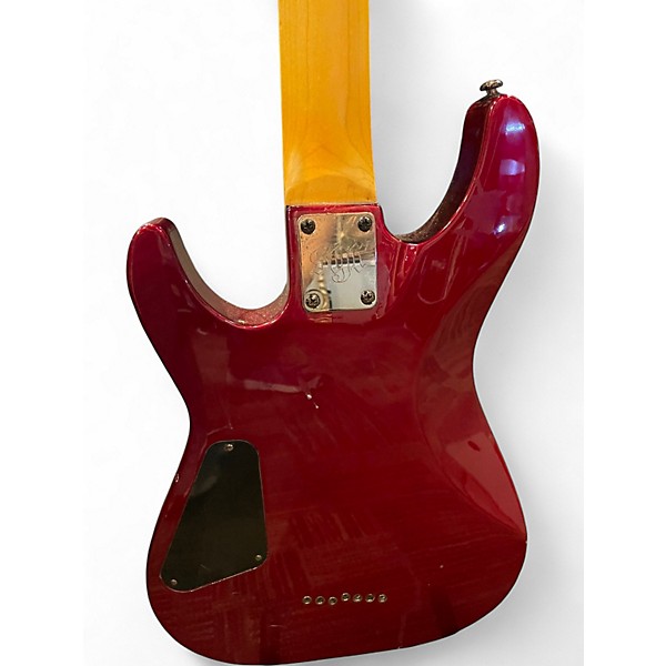 Used Schecter Guitar Research SGR C7 Candy Apple Red Solid Body Electric Guitar