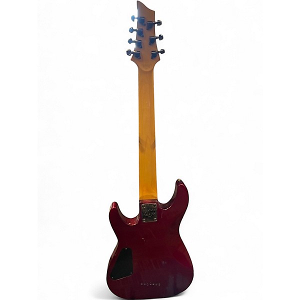 Used Schecter Guitar Research SGR C7 Candy Apple Red Solid Body Electric Guitar