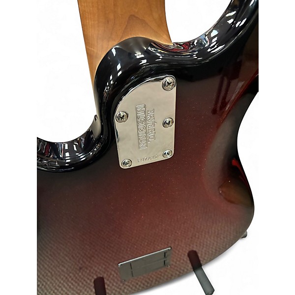 Used Ernie Ball Music Man STINGRAY 5 SPECIAL HH LIMITED Red to Black Fade Electric Bass Guitar
