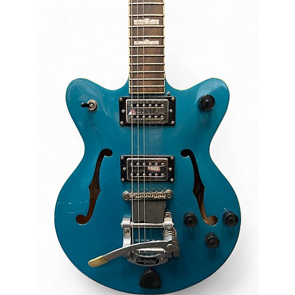 Used Gretsch Guitars G2657T Ocean Blue Hollow Body Electric Guitar