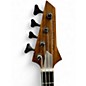 Used Artesian Bass Works 4 String Black Electric Bass Guitar