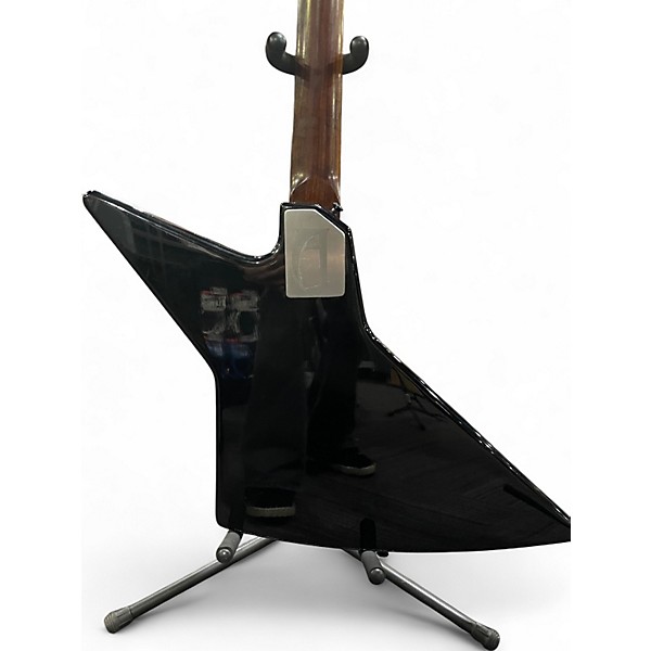 Used Artesian Bass Works 4 String Black Electric Bass Guitar