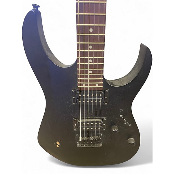 Used Ibanez RGRT421 Black Solid Body Electric Guitar