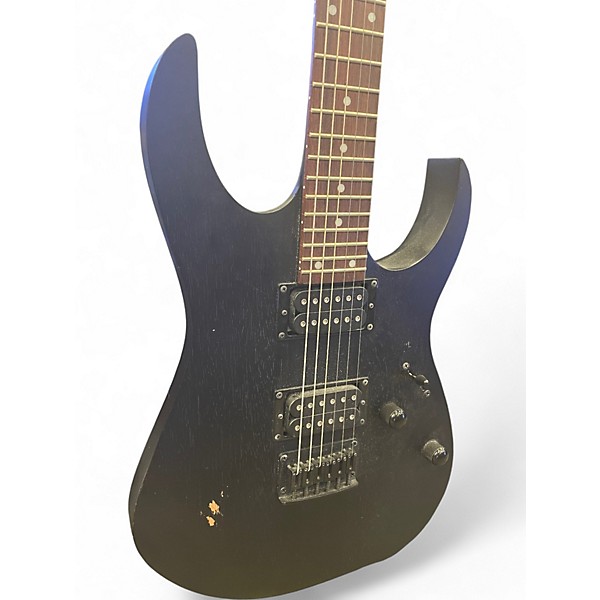 Used Ibanez RGRT421 Black Solid Body Electric Guitar