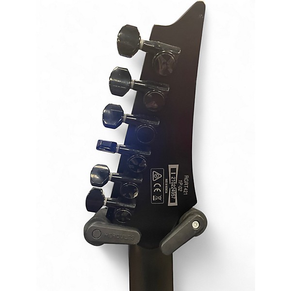 Used Ibanez RGRT421 Black Solid Body Electric Guitar