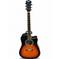 Used Washburn WA90CE Sunburst Acoustic Electric Guitar thumbnail