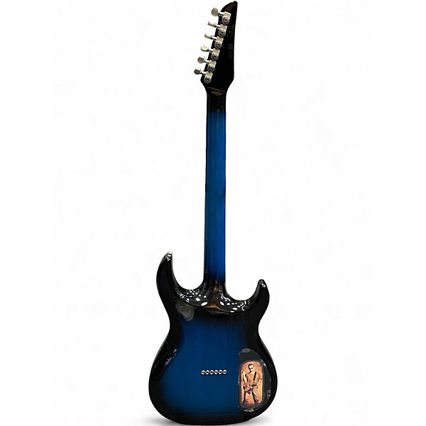 Used 1997 Carvin dc127t Blue to Black Fade Electric Guitar