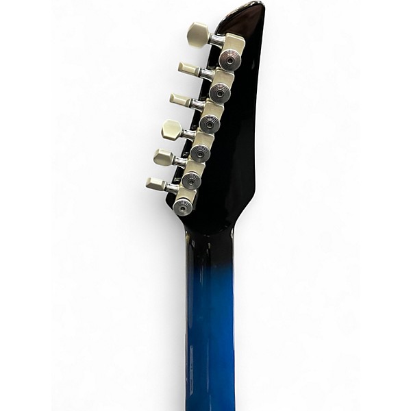 Used 1997 Carvin dc127t Blue to Black Fade Electric Guitar
