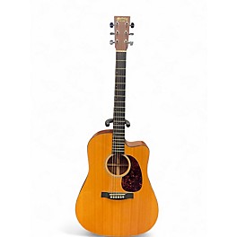 Used Martin DCPA4 Natural Acoustic Electric Guitar