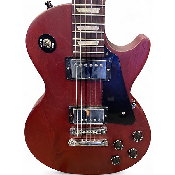 Used 2008 Gibson Les Paul Studio Wine Red Solid Body Electric Guitar