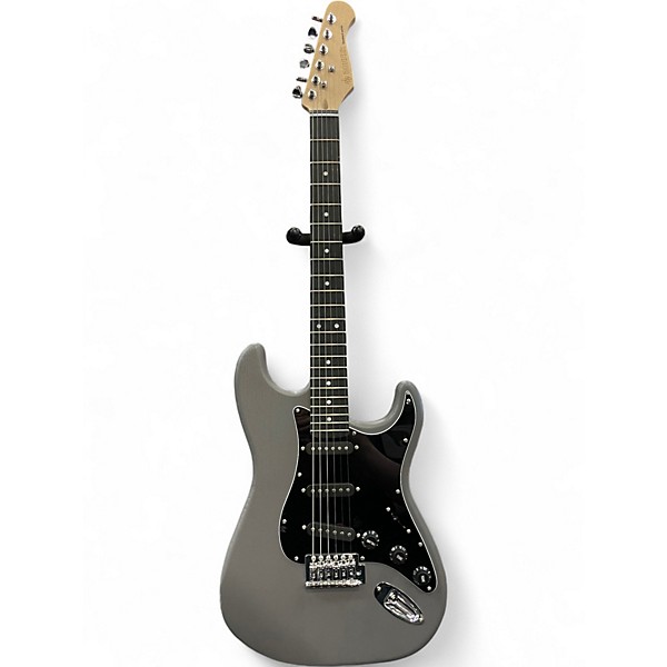 Used Donner DST80 ST Standard Set Gray Solid Body Electric Guitar