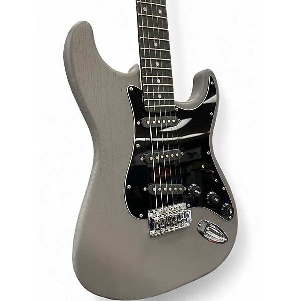 Used Donner DST80 ST Standard Set Gray Solid Body Electric Guitar