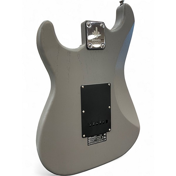 Used Donner DST80 ST Standard Set Gray Solid Body Electric Guitar