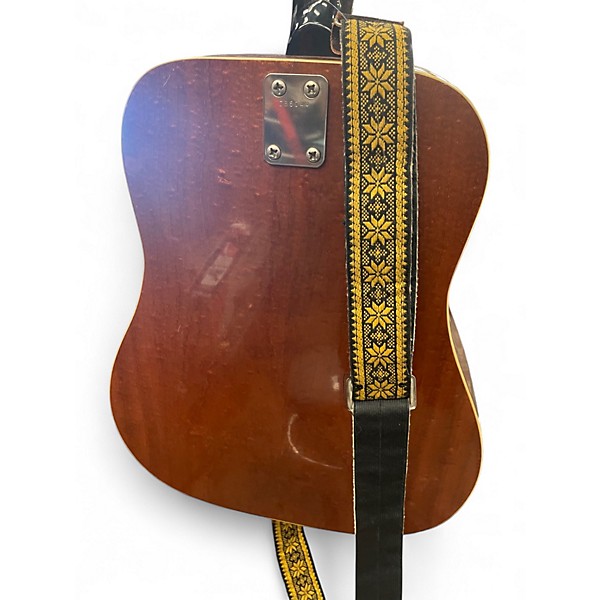 Used VOX V238 Country Western Natural Acoustic Electric Guitar