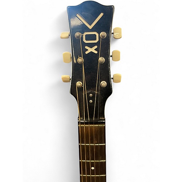 Used VOX V238 Country Western Natural Acoustic Electric Guitar