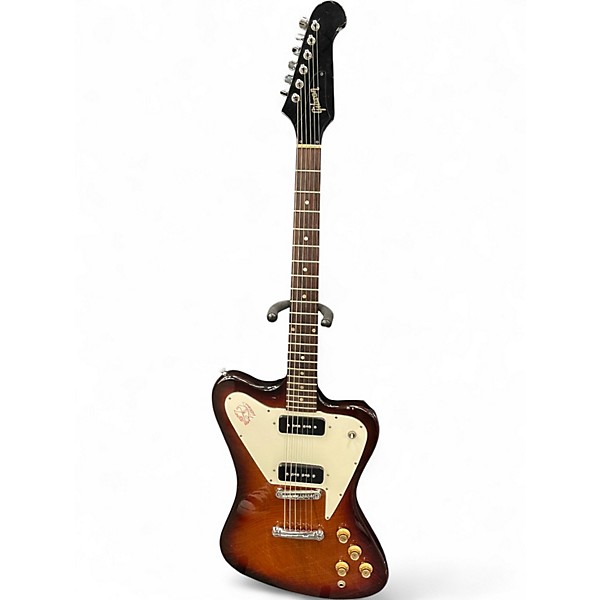 Vintage 1965 Gibson Firebird Non Reverse 2 Color Sunburst Solid Body Electric Guitar