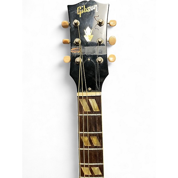Vintage 1965 Gibson Southern Jumbo 2 Color Sunburst Acoustic Electric Guitar