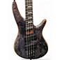 Used Ibanez SRMS800 Trans Gray Electric Bass Guitar