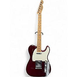 Used Fender Standard Telecaster Red Solid Body Electric Guitar