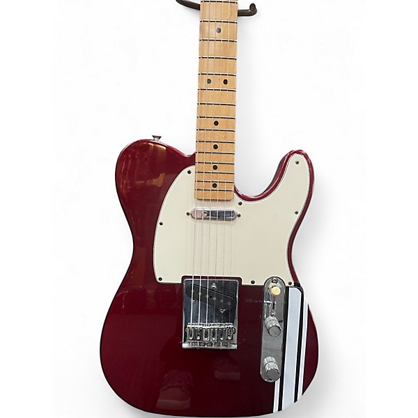 Used Fender Standard Telecaster Red Solid Body Electric Guitar
