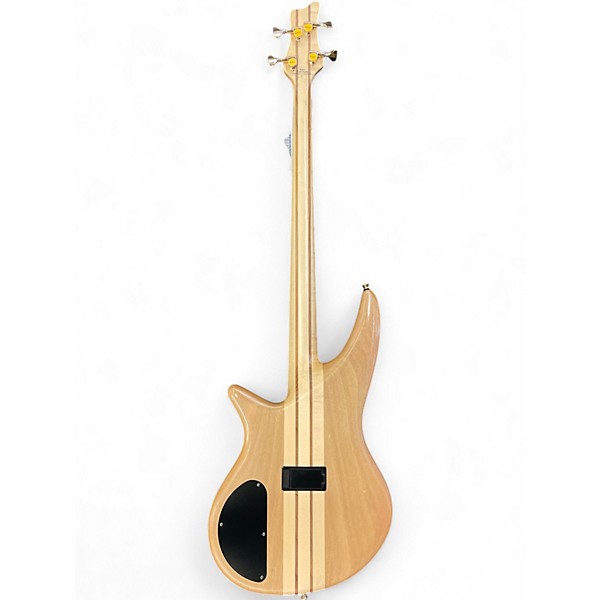 Used Jackson Pro Series Spectra Bass SB V Poplar Burl Cherry Electric Bass Guitar