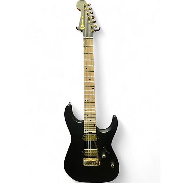 Used Charvel Angel Vivaldi Signature DK24-7 Black Solid Body Electric Guitar