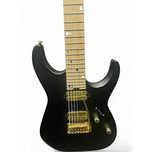 Used Charvel Angel Vivaldi Signature DK24-7 Black Solid Body Electric Guitar