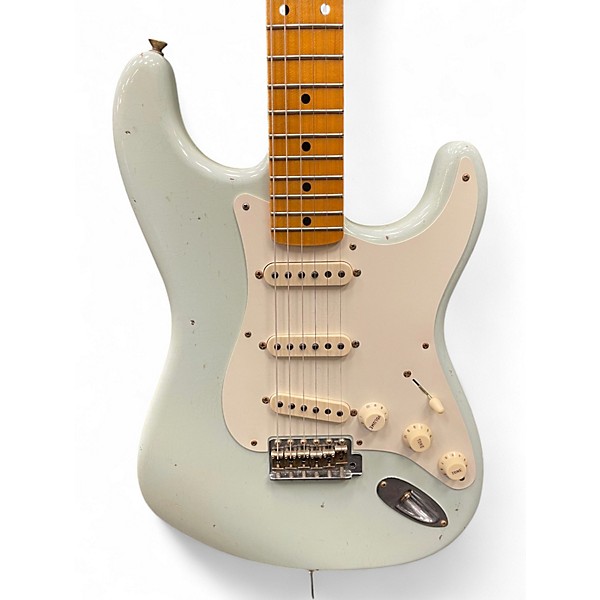 Used 2023 Fender 1956 Limited Edition Relic Stratocaster Sonic Blue Solid Body Electric Guitar