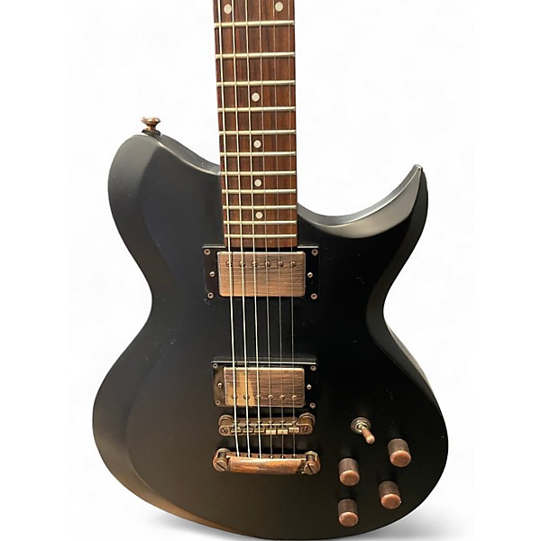 Used Washburn WI-64 Black Solid Body Electric Guitar