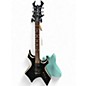 Used B.C. Rich Deluxe Series Warlock Black Solid Body Electric Guitar thumbnail