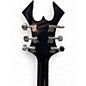 Used B.C. Rich Deluxe Series Warlock Black Solid Body Electric Guitar