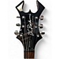 Used B.C. Rich Deluxe Series Warlock Black Solid Body Electric Guitar
