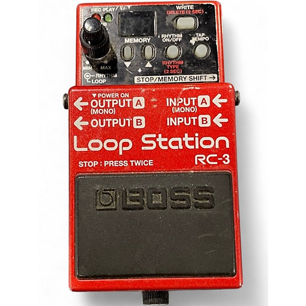 Used BOSS RC3 Loop Station Pedal