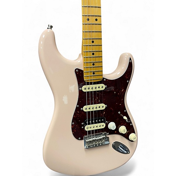 Used 2022 Fender Limited Edition American Professional II Stratocaster Shell Pink Solid Body Electric Guitar