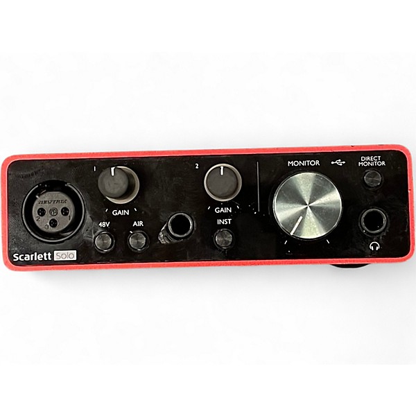 Used Focusrite Scarlett Solo Gen 3 Audio Interface