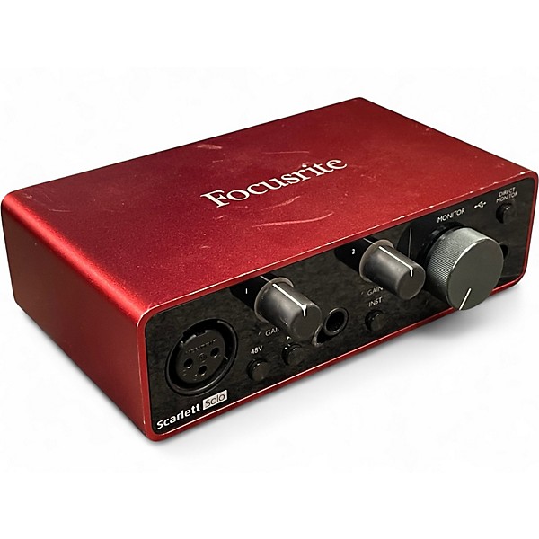 Used Focusrite Scarlett Solo Gen 3 Audio Interface