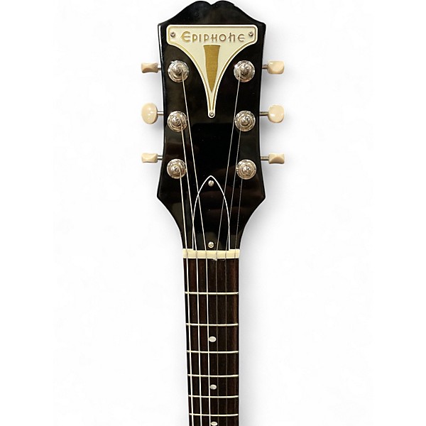 Used Epiphone USA CORONET Ebony Solid Body Electric Guitar
