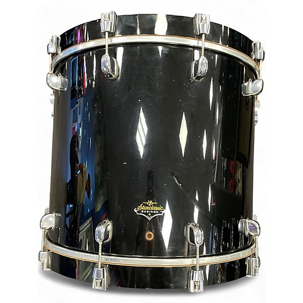 Used TAMA 4 Piece Starclassic Bubinga Black Drum Kit
