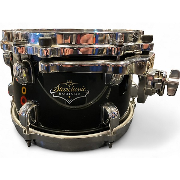 Used TAMA 4 Piece Starclassic Bubinga Black Drum Kit