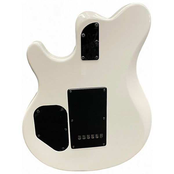 Used Sterling by Music Man Sub AX3 Axis White Solid Body Electric Guitar