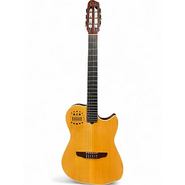 Used Godin Multiac Nylon SA Natural Classical Acoustic Electric Guitar
